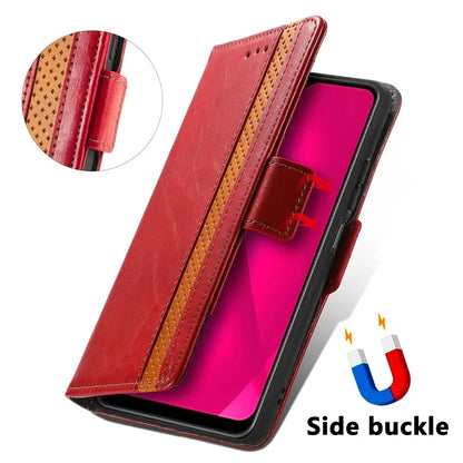 CASENEO 002 Series For Samsung Galaxy A06 Case Stand Wallet Splicing PU Leather Cover
