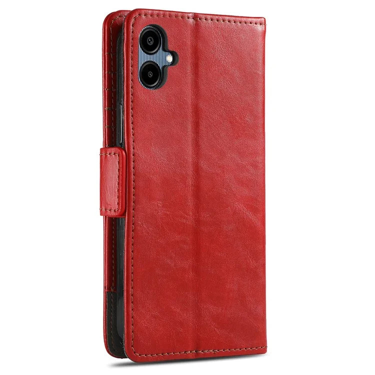CASENEO 002 Series For Samsung Galaxy A06 Case Stand Wallet Splicing PU Leather Cover