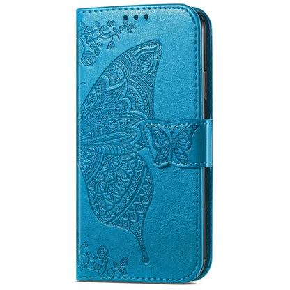 For Samsung Galaxy A06 Case PU Leather Wallet Phone Cover Butterfly Pattern