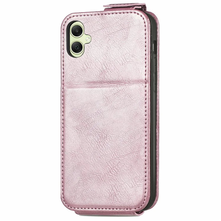 For Samsung Galaxy A06 Case Zipper Wallet Phone Leather Cover Vertical Flip Closing