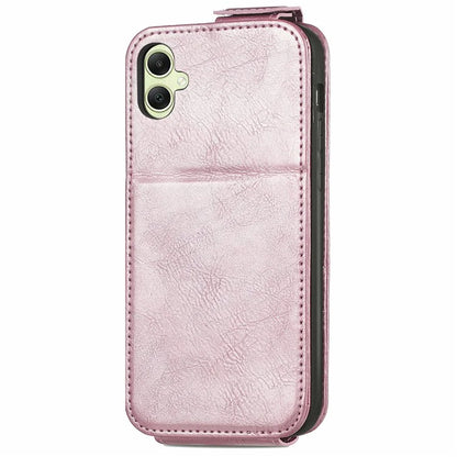 For Samsung Galaxy A06 Case Zipper Wallet Phone Leather Cover Vertical Flip Closing
