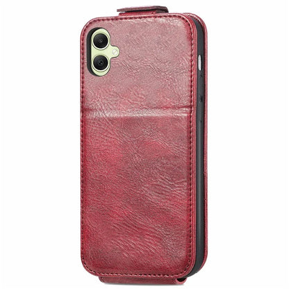 For Samsung Galaxy A06 Case Zipper Wallet Phone Leather Cover Vertical Flip Closing