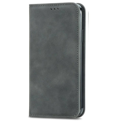 For Samsung Galaxy A06 Case Skin Touch Feeling Leather Wallet Phone Cover Magnetic Absorption