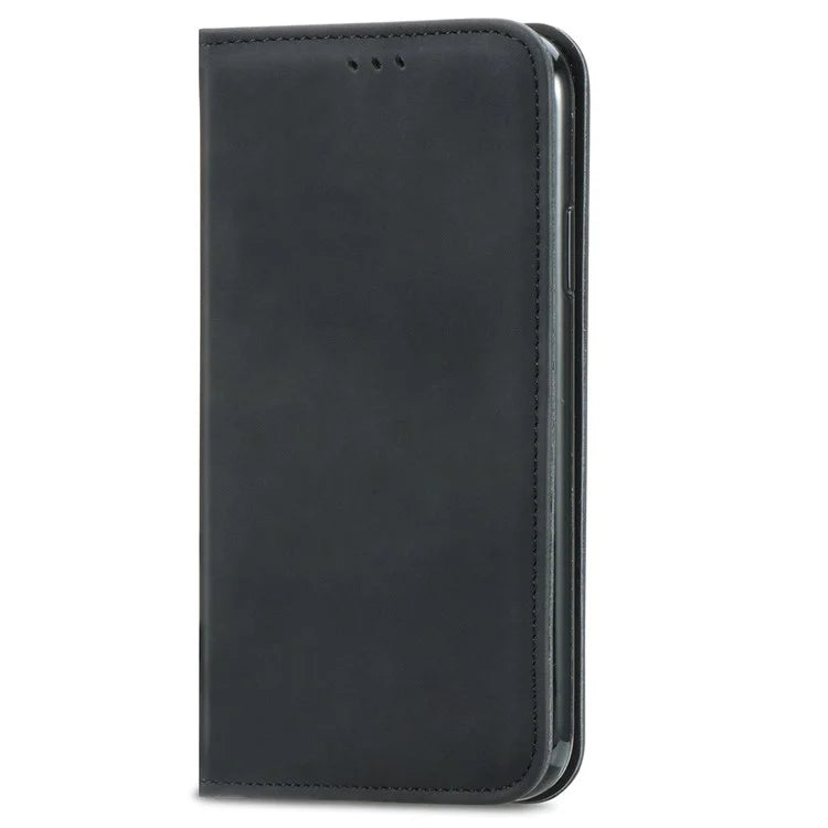 For Samsung Galaxy A06 Case Skin Touch Feeling Leather Wallet Phone Cover Magnetic Absorption