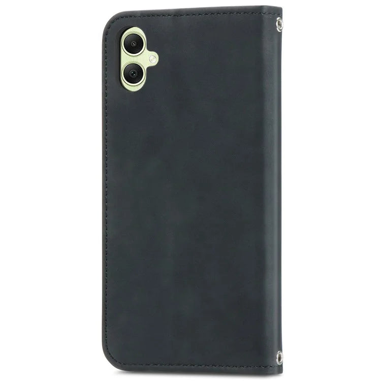 For Samsung Galaxy A06 Case Skin Touch Feeling Leather Wallet Phone Cover Magnetic Absorption