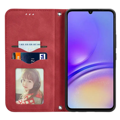 For Samsung Galaxy A06 Case Skin Touch Feeling Leather Wallet Phone Cover Magnetic Absorption