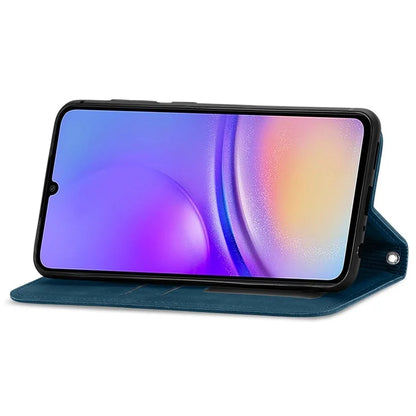 For Samsung Galaxy A06 Case Skin Touch Feeling Leather Wallet Phone Cover Magnetic Absorption