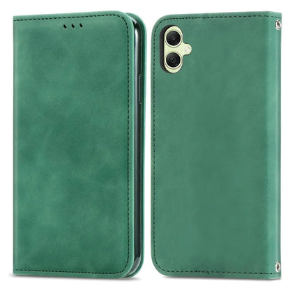 For Samsung Galaxy A06 Case Skin Touch Feeling Leather Wallet Phone Cover Magnetic Absorption