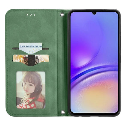 For Samsung Galaxy A06 Case Skin Touch Feeling Leather Wallet Phone Cover Magnetic Absorption