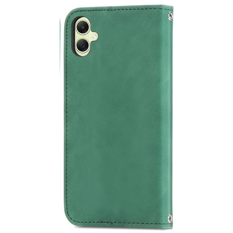 For Samsung Galaxy A06 Case Skin Touch Feeling Leather Wallet Phone Cover Magnetic Absorption