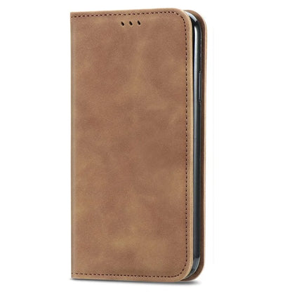 For Samsung Galaxy A06 Case Skin Touch Feeling Leather Wallet Phone Cover Magnetic Absorption