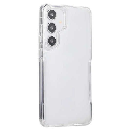 For Samsung Galaxy S24 Clear Case TPU+Acrylic Protective Phone Cover