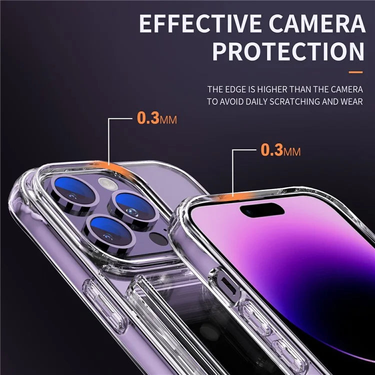 For iPhone 15 Pro Max Case Protective TPU Phone Cover with Card Holder