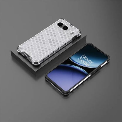 For OnePlus Nord 4 Case PC+TPU Phone Cover Honeycomb Shape