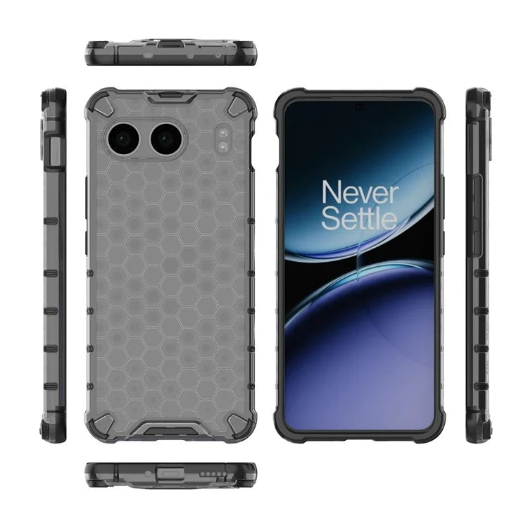 For OnePlus Nord 4 Case PC+TPU Phone Cover Honeycomb Shape