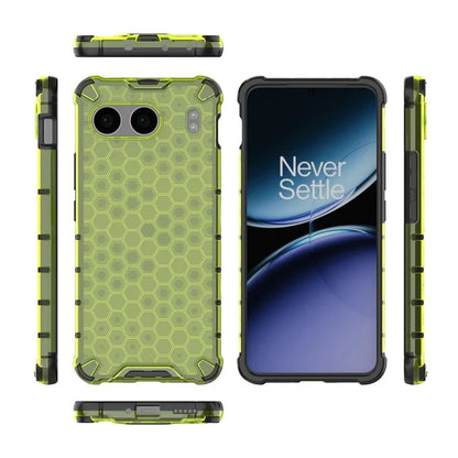 For OnePlus Nord 4 Case PC+TPU Phone Cover Honeycomb Shape