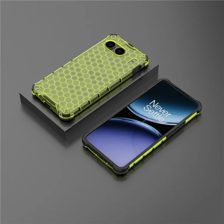 For OnePlus Nord 4 Case PC+TPU Phone Cover Honeycomb Shape