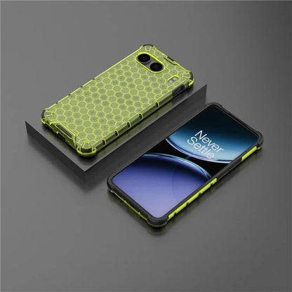For OnePlus Nord 4 Case PC+TPU Phone Cover Honeycomb Shape