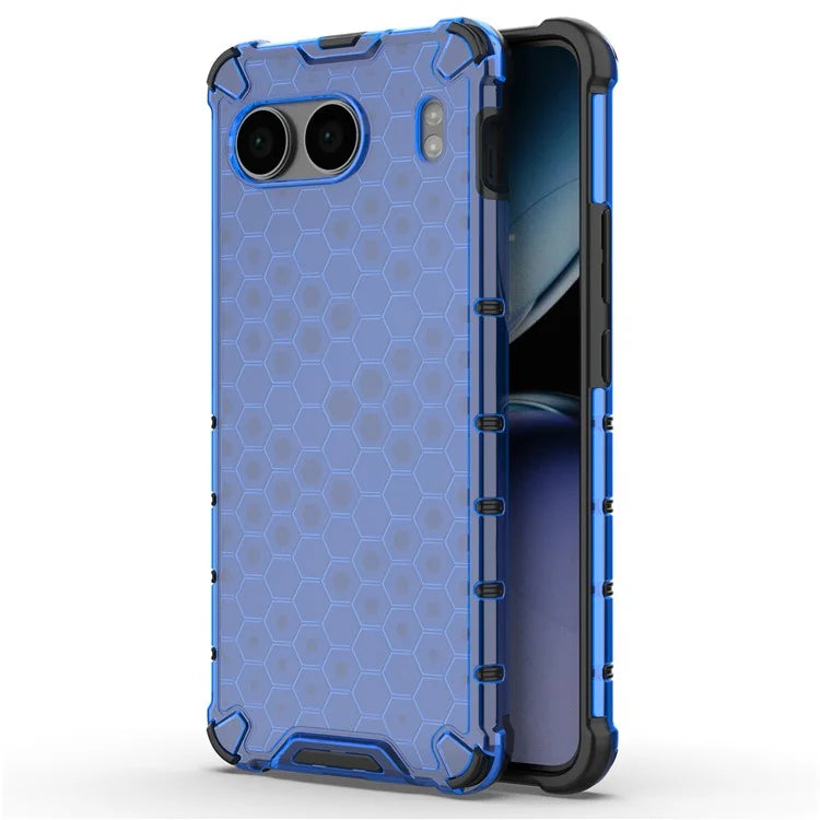 For OnePlus Nord 4 Case PC+TPU Phone Cover Honeycomb Shape