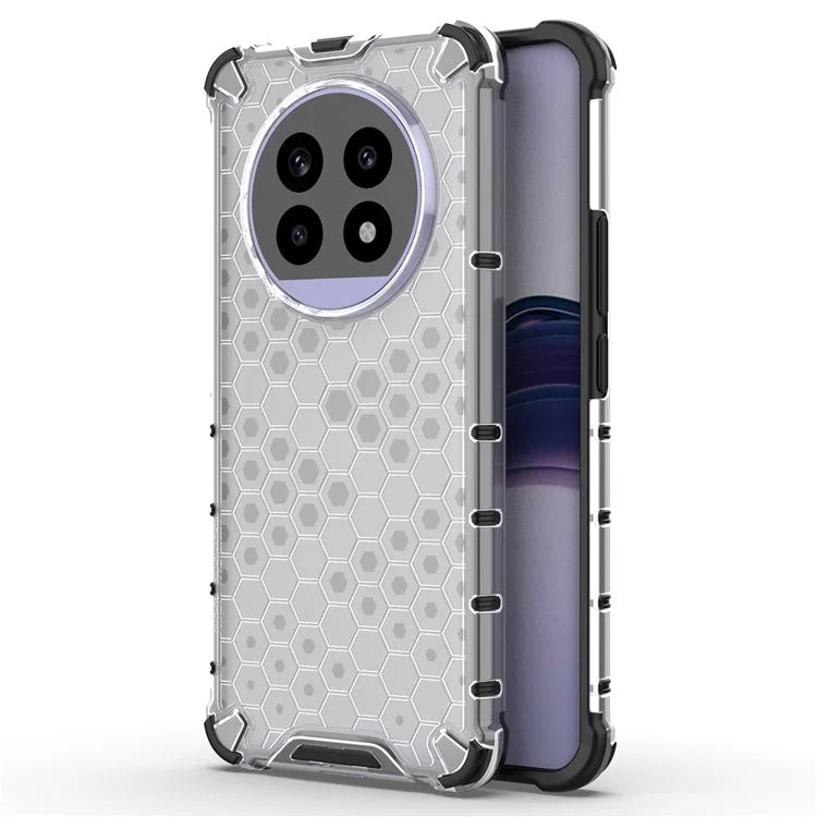 For Realme 13 Pro 5G Case PC+TPU Phone Cover Honeycomb Shape