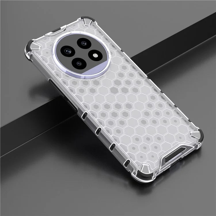 For Realme 13 Pro 5G Case PC+TPU Phone Cover Honeycomb Shape
