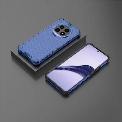 For Realme 13 Pro 5G Case PC+TPU Phone Cover Honeycomb Shape