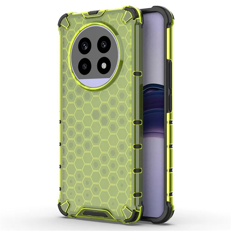 For Realme 13 Pro 5G Case PC+TPU Phone Cover Honeycomb Shape