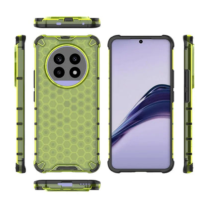 For Realme 13 Pro 5G Case PC+TPU Phone Cover Honeycomb Shape
