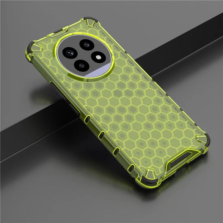 For Realme 13 Pro 5G Case PC+TPU Phone Cover Honeycomb Shape