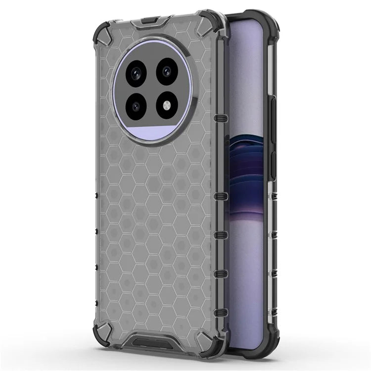 For Realme 13 Pro 5G Case PC+TPU Phone Cover Honeycomb Shape