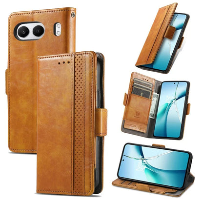 CASENEO 002 Series For OnePlus Nord 4 Case Stand Wallet Splicing PU Leather Cover