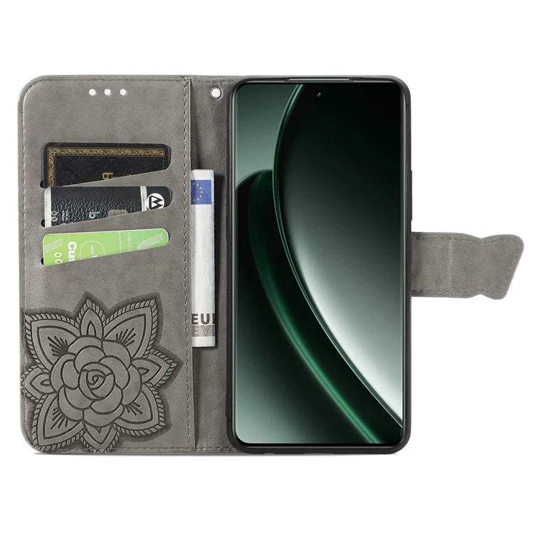 For OnePlus Nord 4 Case PU Leather Wallet Phone Cover Butterfly Pattern