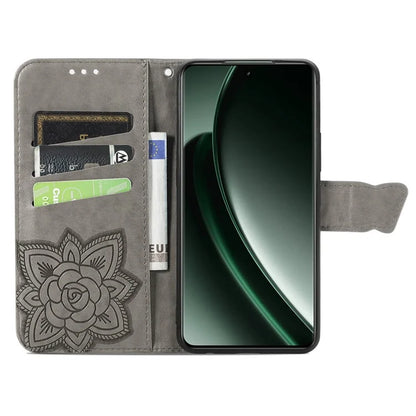 For OnePlus Nord 4 Case PU Leather Wallet Phone Cover Butterfly Pattern