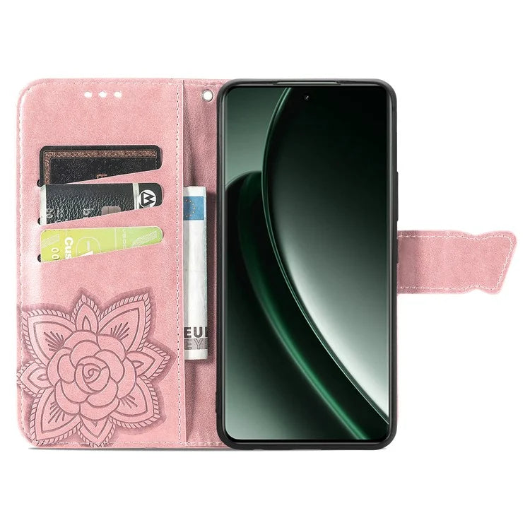 For OnePlus Nord 4 Case PU Leather Wallet Phone Cover Butterfly Pattern