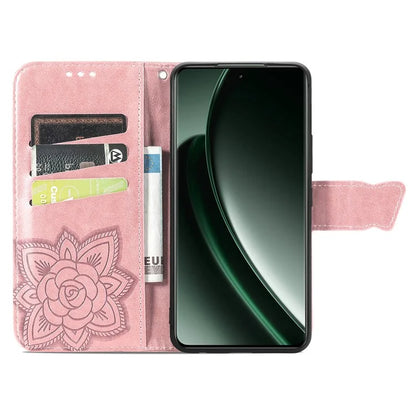 For OnePlus Nord 4 Case PU Leather Wallet Phone Cover Butterfly Pattern