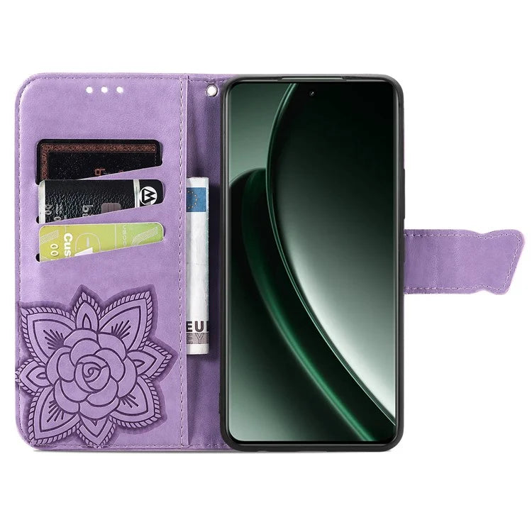 For OnePlus Nord 4 Case PU Leather Wallet Phone Cover Butterfly Pattern