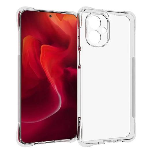 For Motorola Moto G55 5G TPU Phone Case Non-Slip Transparent Mobile Phone Cover