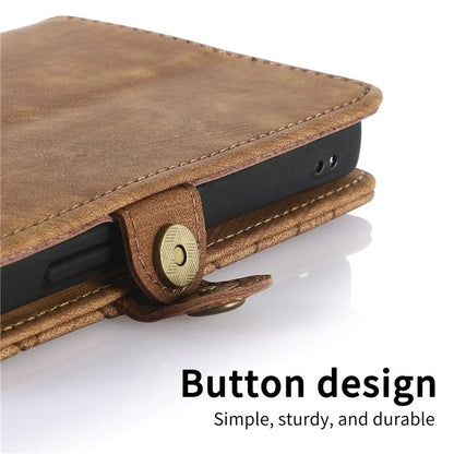 For HMD Pulse Pro Case Zipper Wallet Geometry Lines Leather Phone Cover