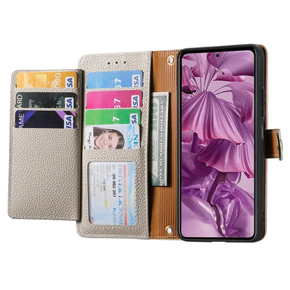 For HMD Pulse Pro Case RFID Blocking Zipper Pocket Leather Wallet Phone Cover