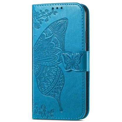 For Realme 13 4G Case PU Leather Wallet Phone Cover Butterfly Pattern