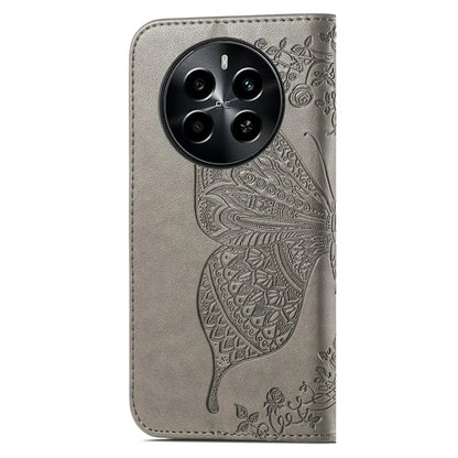 For Realme 13 4G Case PU Leather Wallet Phone Cover Butterfly Pattern