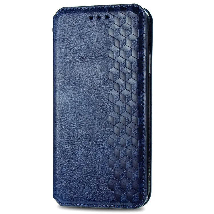 For Xiaomi 14T Pro Case Rhombus Imprint PU Leather Wallet Phone Cover