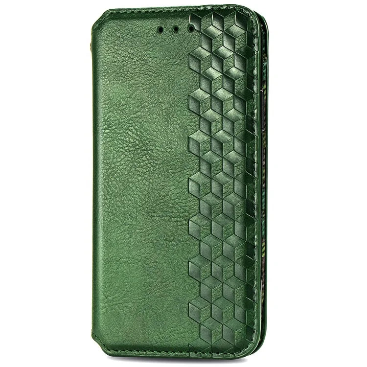 For Xiaomi 14T Pro Case Rhombus Imprint PU Leather Wallet Phone Cover