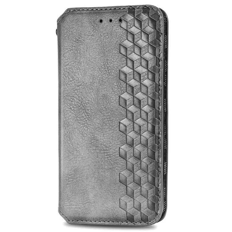 For Xiaomi 14T Pro Case Rhombus Imprint PU Leather Wallet Phone Cover