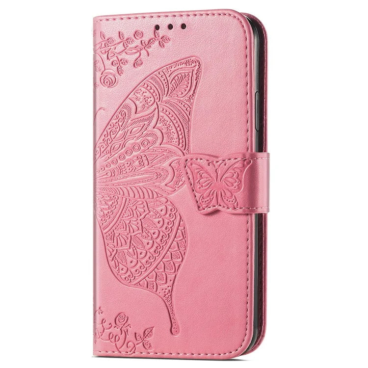 For Xiaomi 14T Pro Case PU Leather Wallet Phone Cover Butterfly Pattern