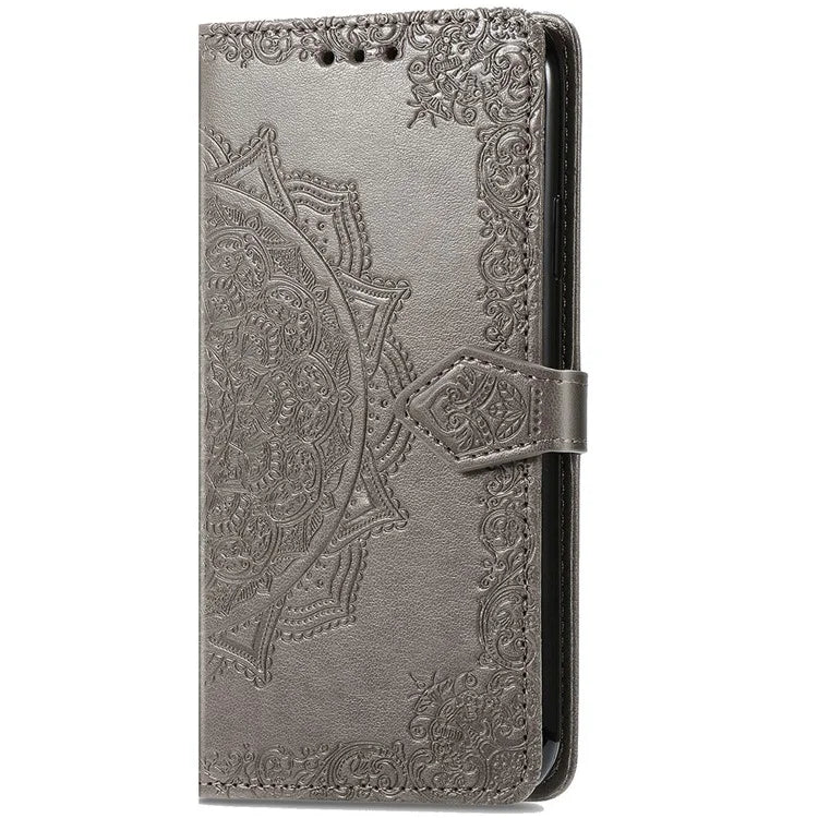 For Xiaomi 14T Pro Case Mandala Embossed Design Leather Wallet Phone Cover
