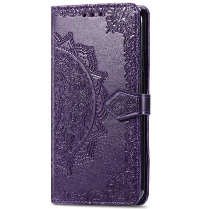 For Xiaomi 14T Pro Case Mandala Embossed Design Leather Wallet Phone Cover