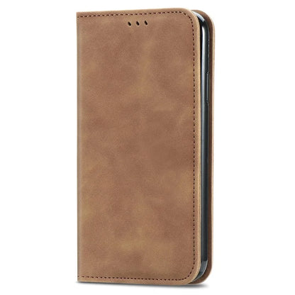 For Xiaomi 14T Pro Case Skin Touch Feeling Leather Wallet Phone Cover Magnetic Absorption