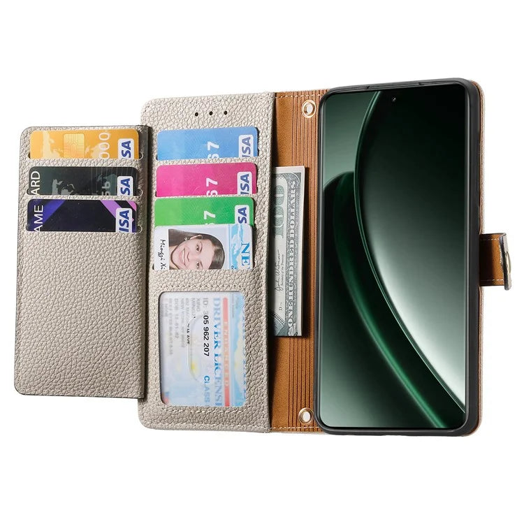 For Xiaomi 14T Pro Case RFID Blocking Zipper Pocket Leather Wallet Phone Cover
