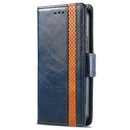 CASENEO 002 Series For Xiaomi 14T Case Stand Wallet Splicing PU Leather Cover